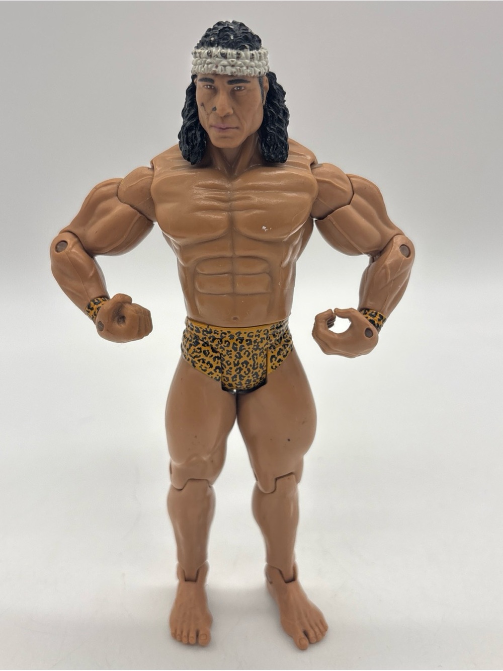 WWE Classic Superstars Series 3 Jimmy Superfly Snuka Figure 2004 Jakks Pacific